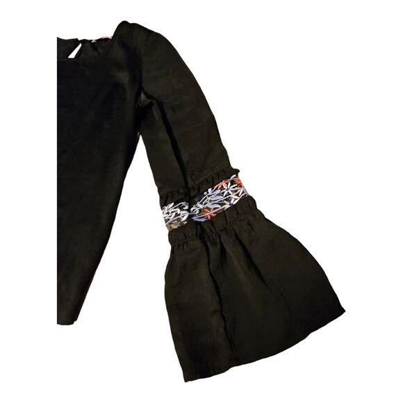 Luna Project XSP Long Sleeve Black Blouse - Picture 4 of 8